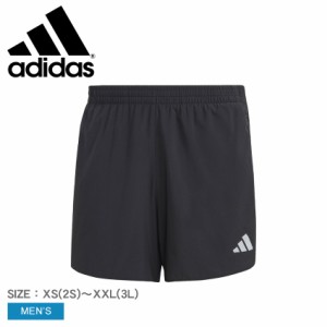  【ゆうパケット可】 アディダス ハーフパンツ メンズ ラン アイコン スリーストライプス ショーツ ブラック 黒 ADIDAS HL139 スポーツ 