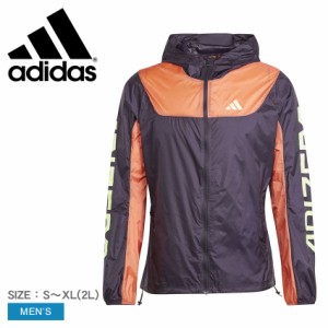 【ゆうパケット可】アディダス スポーツウェア メンズ EKIDEN JACKET ブラック 黒 レッド 赤 ADIDAS KLX68 アウター ジャケット 上着 羽