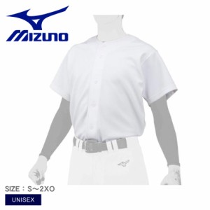 ミズノ スポーツウェア レディース メンズ ユニセックス GACHIユニフォームシャツ ホワイト 白 MIZUNO 12JC2F60 トップス 半袖 アパレル 