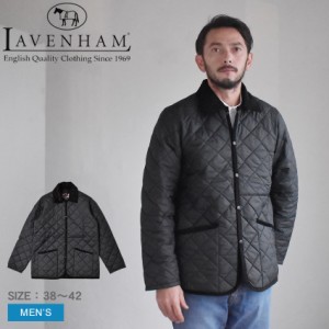 ラベンハム リネンブレンド キルティングジャケット 36 レッド LAVENHAM レディース   【231013】