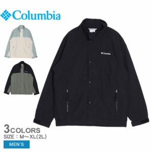 コロンビア アウター メンズ ストーニーパスジャケット ブラック 黒 カーキ COLUMBIA PM0444 ウェア ジャケット はっ水 撥水 ロゴ 刺繍 