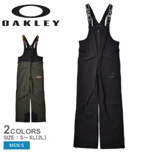 オークリー ビブパンツ メンズ TNP シェル ビブ ブラック 黒 グリーン OAKLEY FOA400939 ロングパンツ 長ズボン ロング丈 耐水 はっ水 撥