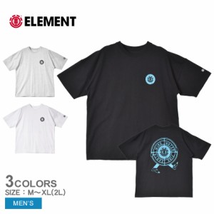 エレメント 半袖Tシャツ メンズ WALKER SS Ｔシャツ ブラック 黒 ホワイト 白 グレー ELEMENT BD021242 トップス ウェア カットソー クル