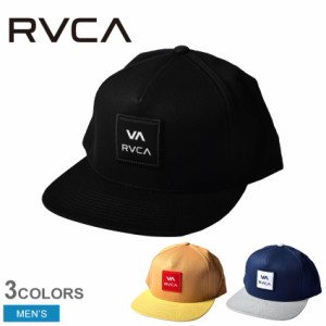 ルーカ キャップ メンズ SQUARE SNAPBACK ブラック 黒 ホワイト 白 ゴールド ネイビー RVCA BC041912 ウエア 帽子 ブランド ロゴ シンプ