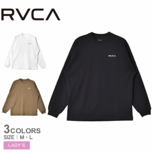 ルーカ 長袖Tシャツ レディース BANDANA LS TEE ロングスリーブＴシャツ ブラック 黒 ホワイト 白 ブラウン 茶 RVCA BD043055 トップス 