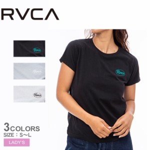 【ゆうパケット可】 ルーカ 半袖Tシャツ レディース MUDFLAPP TEE Ｔシャツ ブラック 黒 ホワイト 白 RVCA BD043219 トップス カジュアル