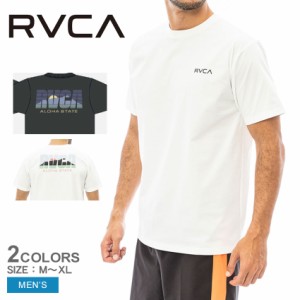 【ゆうパケット可】ルーカ ラッシュガード メンズ BALANCE INSTITUTE TEE ラッシュガード ブラック 黒 ホワイト 白 RVCA BD041264 サーフ