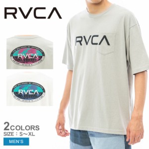【ゆうパケット可】 ルーカ 半袖Tシャツ メンズ メンズ グローバル MFG SS Tシャツ グレー ホワイト 白 RVCA BD041281 トップス ウェア 