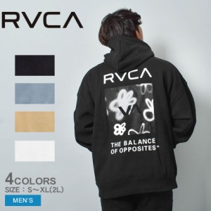 ルーカ パーカー メンズ HI SPEED FLORAL HOODIE ブラック 黒 ホワイト 白 RVCA BD042162 ウエア トップス フード フーディ カンガルーポ