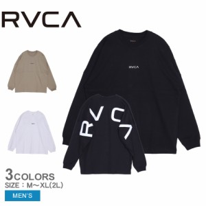 ルーカ 長袖Tシャツ メンズ FAKUE RVCA ロングスリーブＴシャツ ブラック 黒 ホワイト 白 RVCA BE041057 トップス 長袖 クルーネック ス