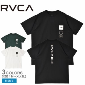 ルーカ ラッシュガード メンズ VA VENT SURF SS ブラック 黒 ホワイト 白 RVCA BE041804 トップス 半袖 UVカット UPF50 紫外線 ストリー