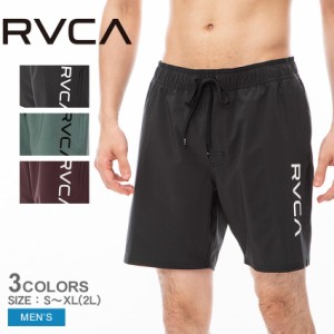 ルーカ ボードショーツ メンズ ELASTICK BS ブラック 黒 グリーン 緑 RVCA BE041526 ハーフパンツ サーフトランクス 水着 ボトムス 半ズ