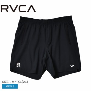 【ゆうパケット可】ルーカ パンツ メンズ BARRON YOGGER STRETCH 17 ウォークパンツ ブラック 黒 RVCA BD041640 半ズボン ショート丈 ボ