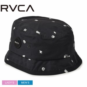 【ゆうパケット可】ルーカ 帽子 レディース メンズ ディジェネレイト バケット ブラック 黒 RVCA BD041926 バケハ バケットハット 小物 
