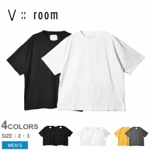 ヴィルーム 半袖Ｔシャツ メンズ 2パック ルーズ クルー ブラック 黒 ホワイト 白 グレー チャコール オレンジ VROOM MVRM22S8022-M トッ