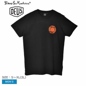 【ゆうパケット可】デウス エクス マキナ 半袖Tシャツ メンズ バイロンサーフ TEE ブラック 黒 DEUS EX MACHINA DMP221570C Tシャツ 半袖