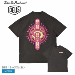 デウスエクスマキナ 半袖Tシャツ メンズ TOKEN TEE ブラック 黒 DEUSEXMACHINA DMS231183B Tシャツ ウェア ウエア トップス 半袖 おしゃ