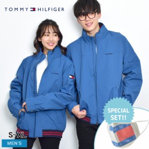 トミーヒルフィガー ジャケット メンズ レガッタ ナイロン ジャケット ブルー 青 TOMMY HILFIGER 78J3490 TOMMY HILFIGER トミーヒルフィ