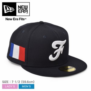 ニューエラ キャップ レディース メンズ FRANCE WBC 2023 ブラック 黒 ホワイト 白 NEW ERA 60358227 ベースボールキャップ BBキャップ 