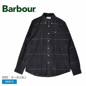 バブアー カジュアルシャツ メンズ ブレア テーラード フィット シャツ ブラック 黒 BARBOUR MSH4986 トップス 長袖シャツ バーブァー ブ