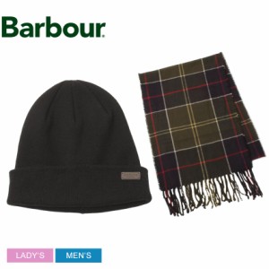 バブアー スカーフ＆ニット帽セット レディース メンズ SWINTON＆GALINGALE GIFT SET カーキ グリーン BARBOUR MGS0079 ボックス クラシ