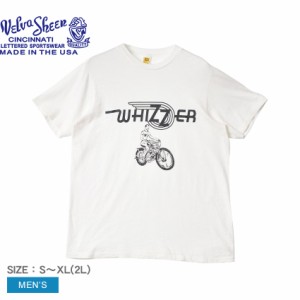 ベルバシーン 半袖Ｔシャツ メンズ ウィーザー S/S Tシャツ ホワイト 白 ブラック 黒 VELVA SHEEN 1623111 トップス インナー ウエア 無