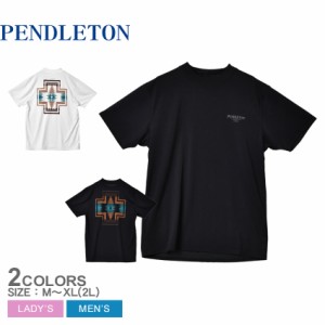 【ゆうパケット可】ペンドルトン 半袖Tシャツ レディース メンズ DRY JERSEY RASH GUAD SSLV BD ホワイト 白 ブラック 黒 PENDLETON PDT-