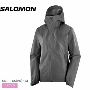 サロモン アウター レディース (W)アウトライン ゴアテックス 2.5L ジャケット ブラック 黒 SALOMON LC2110900 ウィンドジャケット シン