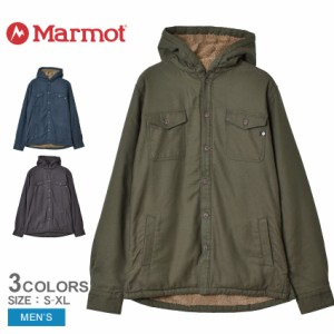 マーモット パーカー メンズ リッジフィールドフランネルフーディー グレー ブルー ネイビー カーキ 青 緑 MARMOT 33300 ボタンパーカー 