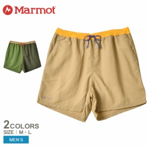 【ゆうパケット可】 マーモット パンツ メンズ JUNIPER SPRINGS SHORT 5 グリーン カーキ イエロー ブラウン MARMOT M12590 ブランド ボ