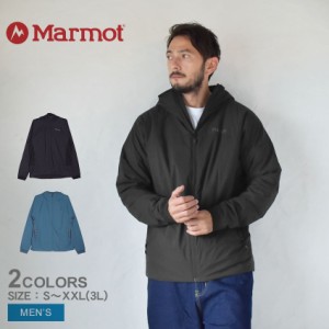 マーモット アウトドアジャケット メンズ NOVUS LT HYBRID HOODY ブラック 黒 ブルー MARMOT M12356 アウター ジャケット ウェア ウエア 