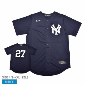 ナイキ ユニフォーム メンズ OFFICIAL REPLICA JERSEY ネイビー 紺 NIKE T770-NKDK-NK7-X3P  ウエア トップス 半袖 MLB メジャーリーグ 