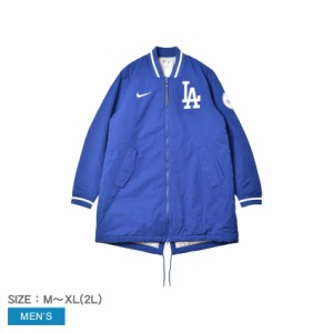 ナイキ フルジップジャケット メンズ AC Dugout Long Sleeve Fullzip Jacket ブルー 青 ホワイト 白 NIKE NAC7-11L6 ロサンゼルス・ドジ