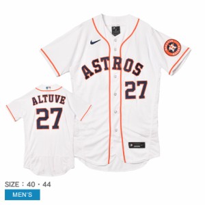 ナイキ ユニフォームシャツ メンズ Official Authentic Jersey ホワイト 白 NIKE 8900-HU1H ホセ・アルトゥーベ JOSE ALTUVE ヒュースト