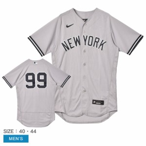 ナイキ ユニフォームシャツ メンズ Official Authentic Jersey グレー NIKE 8900-NK2R アーロン・ジャッジ AARON JUDGE ニューヨーク・ヤ