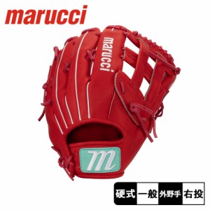 マルーチ グローブ 大人 一般 硬式用 キャピタルMタイプ 外野手用 レッド 赤 marucci MFG2CP78R3 野球 ベースボール グラブ グローブ 硬