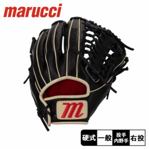 マルーチ グローブ 大人一般 硬式用 キャピタルMタイプ 投手・内野手兼用 ブラック 黒 marucci MFG2CP45A6 野球 ベースボール グラブ グ