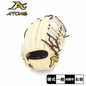 アトムズ グローブ 大人 一般 硬式 プロフェッショナルライン+ 内野手用 ブラウン ATOMS APL-K4E10 野球 ベースボール グラブ グローブ 