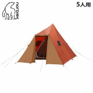 【ラッピング対象外】ノルディスク テント レディース メンズ Thrymheim 5 PU Tent オレンジ NORDISK 122054 キャンプ アウトドア テント