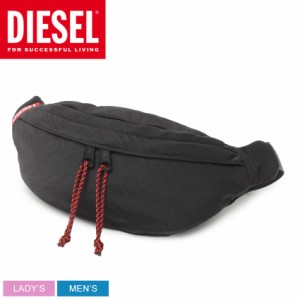 ディーゼル ボディバッグ レディース メンズ GOA 90 BELTBAG X ブラック 黒 DIESEL X09372 P5183 カバン ポーチ 鞄 ウエストポーチ 肩掛