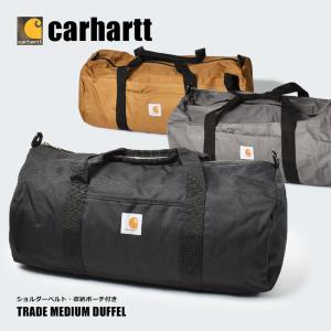 カーハート ボストンバッグ レディース メンズ ブラウン グレー CARHARTT 160221 キャンプ コンパクト 収納 便利 かばん 旅行 おしゃれ