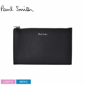 【ゆうパケット可】ポール スミス カードケース レディース メンズ ブラック 黒 ブルー PAUL SMITH 6136-GSTRGS マルチカラー 本革 レザ