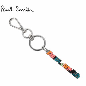 ポール スミス キーホルダー キーリング ロゴ シルバー PAUL SMITH M1AKEYR GNLOGO 雑貨 プレゼント ギフト 贈り物 鍵 カギ アクセサリー