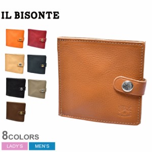 イルビゾンテ 財布 レディース メンズ BI-FOLD ウォレット ネイビー ベージュ ブラウン IL BISONTE C0508 SBW015 二つ折り 人気 定番 ブ