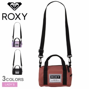 ロキシー ショルダーバッグ レディース MY DAILY S ミニドラムバッグ ブラック 黒 ブラウン ROXY RBG241312 ボディバッグ 鞄 バッグ かば