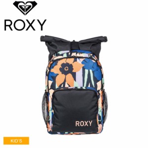 ロキシー バックパック キッズ ジュニア 子供 OCEAN CHILD バックパック 14L ブラック 黒 マルチ マルチカラー ROXY ERJBP04631 鞄 バッ