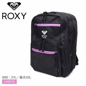 ロキシー バックパック レディース NEW BEGINNING バックパック ブラック 黒 ROXY RBG241303 鞄 バッグ リュック かばん 撥水 はっ水 32L