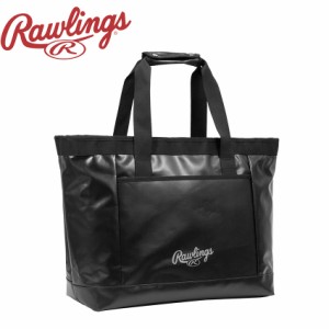 ローリングス バックパック レディース メンズ アスリートトートバッグ 37L ブラック 黒 Rawlings EBP13F02 野球 ベースボール トートバ