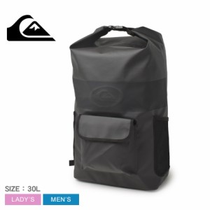 クイックシルバー サーフバッグ レディース メンズ W DEFENSER WP BAG M ブラック 黒 QUIKSILVER QBG241006 リュックサック ディパック 