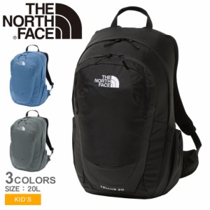 ザ ノースフェイス バックパック キッズ ジュニア 子供 テルス 20 ブラック 黒 グリーン THE NORTH FACE NMJ72357 20L ノースフェース リ